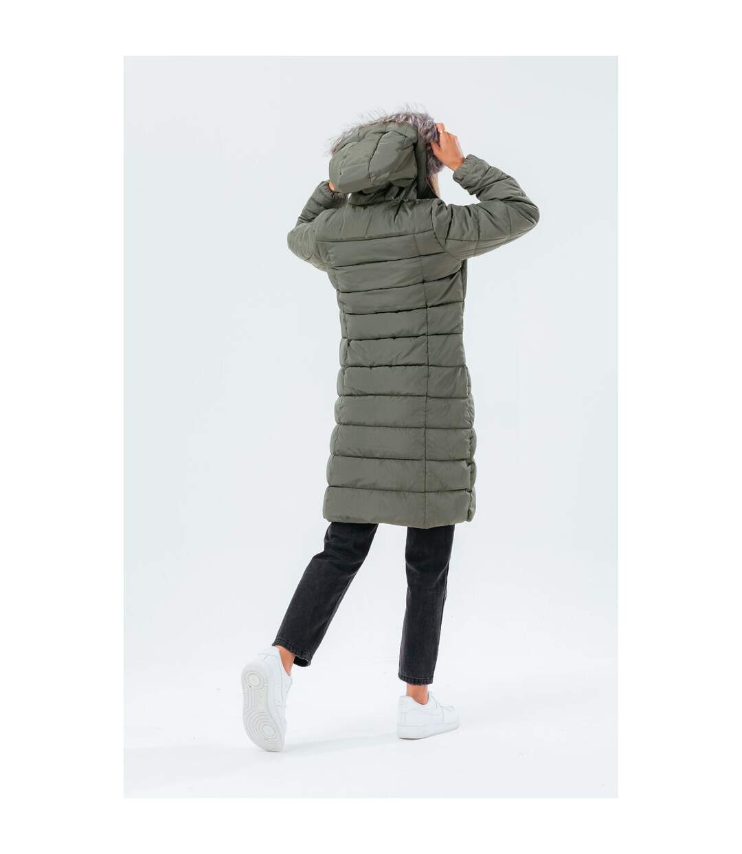 Hype - Doudoune matelassée - Femme (Kaki) - UTHY6887