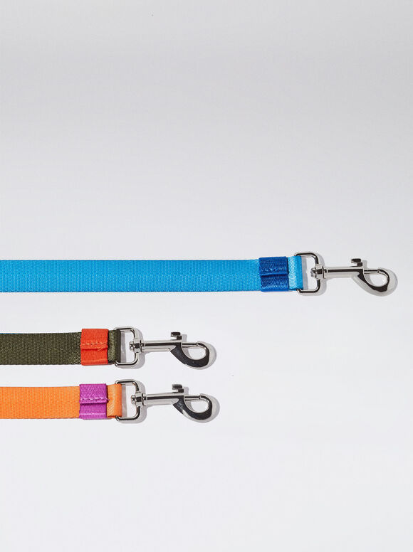Guia personalizável para cães - Azul