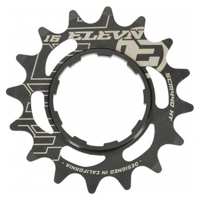 Pignon Elevn Chromoly Shimano Noire