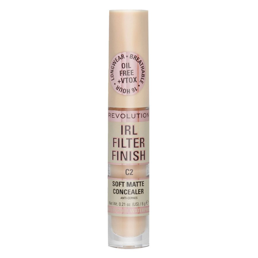 Makeup Revolution IRL Filter Finish Concealer C2 6g
