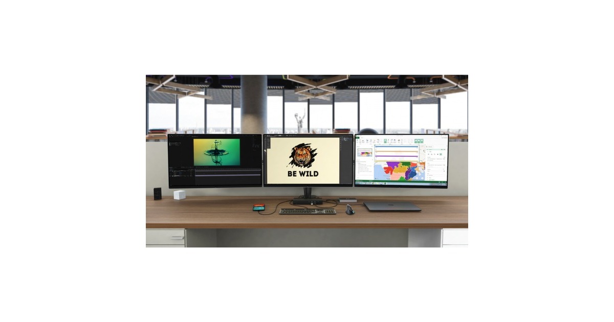 i-tecThunderbolt 3 3x Display Docking Station + Power Delivery 96W  (Zwart)