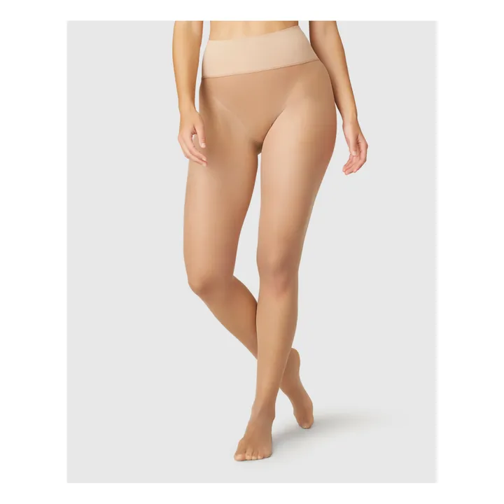 Swedish Stockings Collant Sans Coutures Taille Basse Beata 15 Deniers | Beige