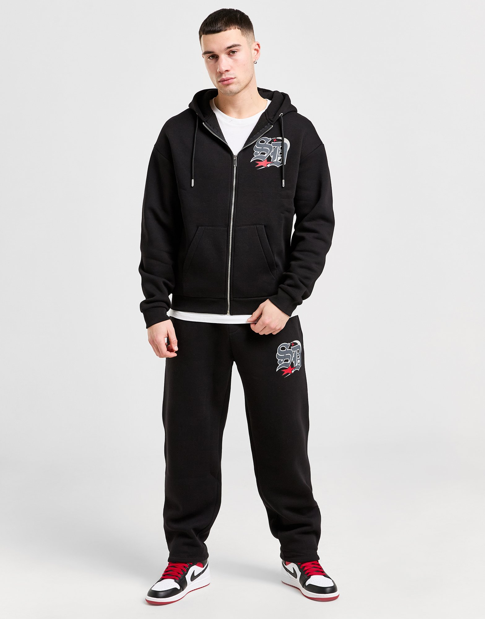 Supply & Demand Sweat à Capuche Zippé Darted Homme