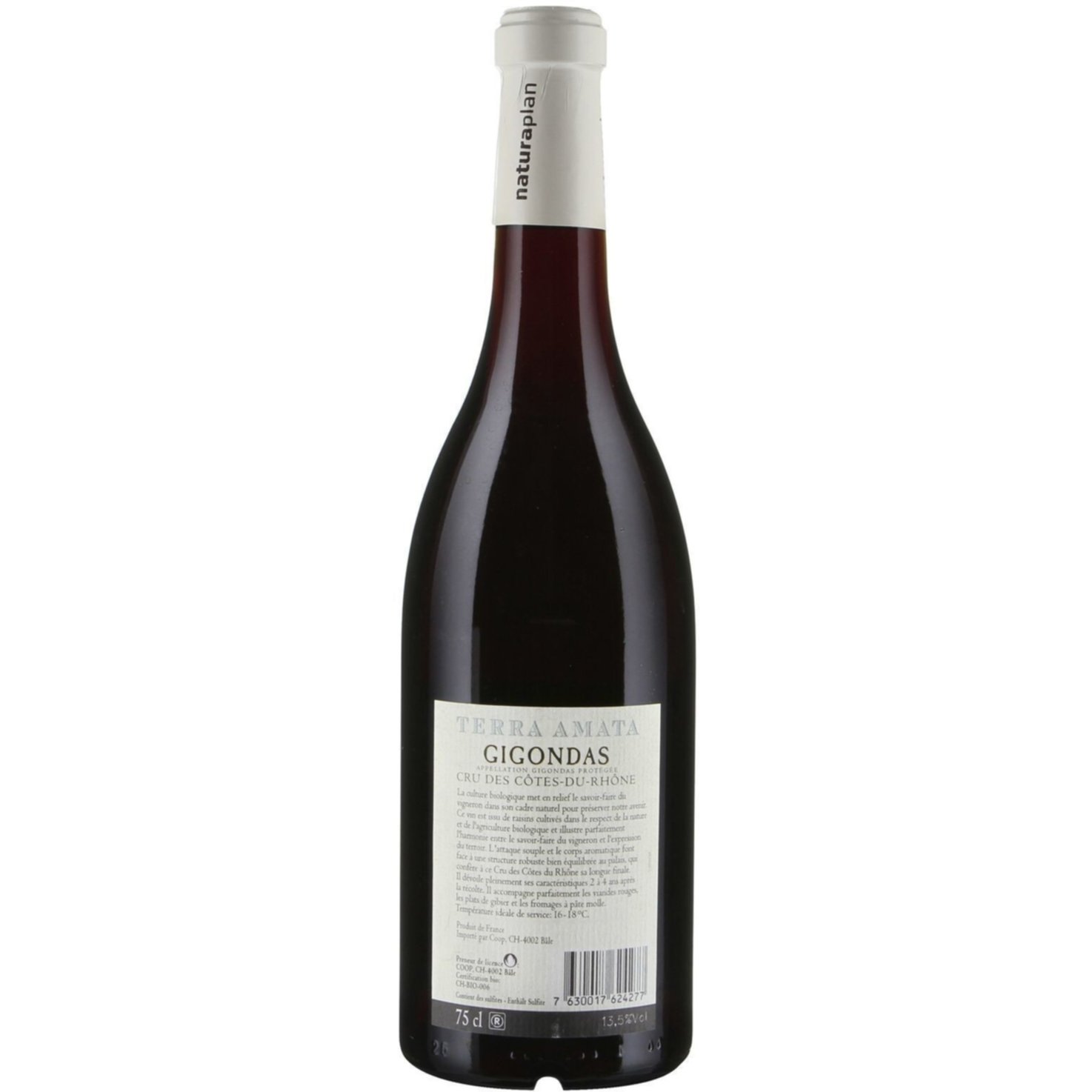 Naturaplan Bio Gigondas AOP Terra Amata -75cl