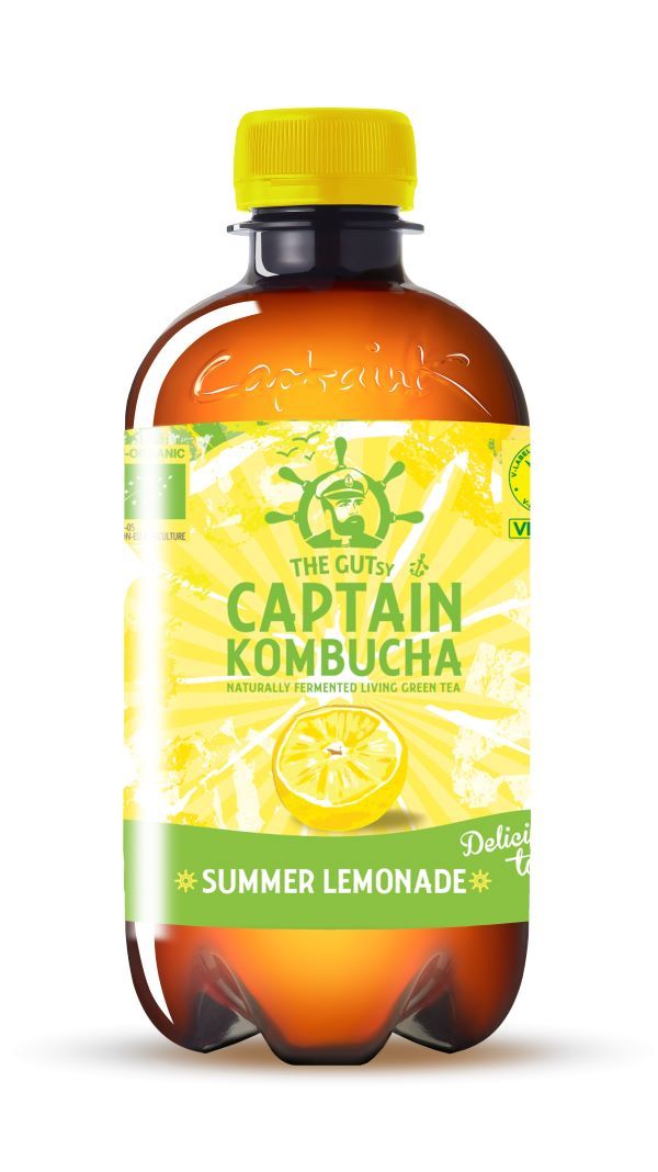 Captain Kombucha Summer Lemonade 400 ml