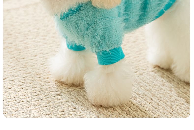 Cissilli - Geborduurd Chenille Pet Topje