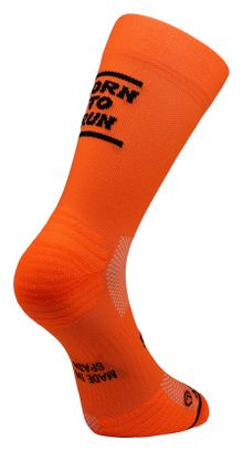 Chaussettes Sporcks Born to run Orange