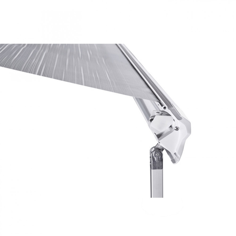 Thule Omnistor 6300 Ducato 375 Alu-zwart cassetteluifel