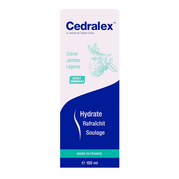 Cedralex crème jambes légères 150ml
