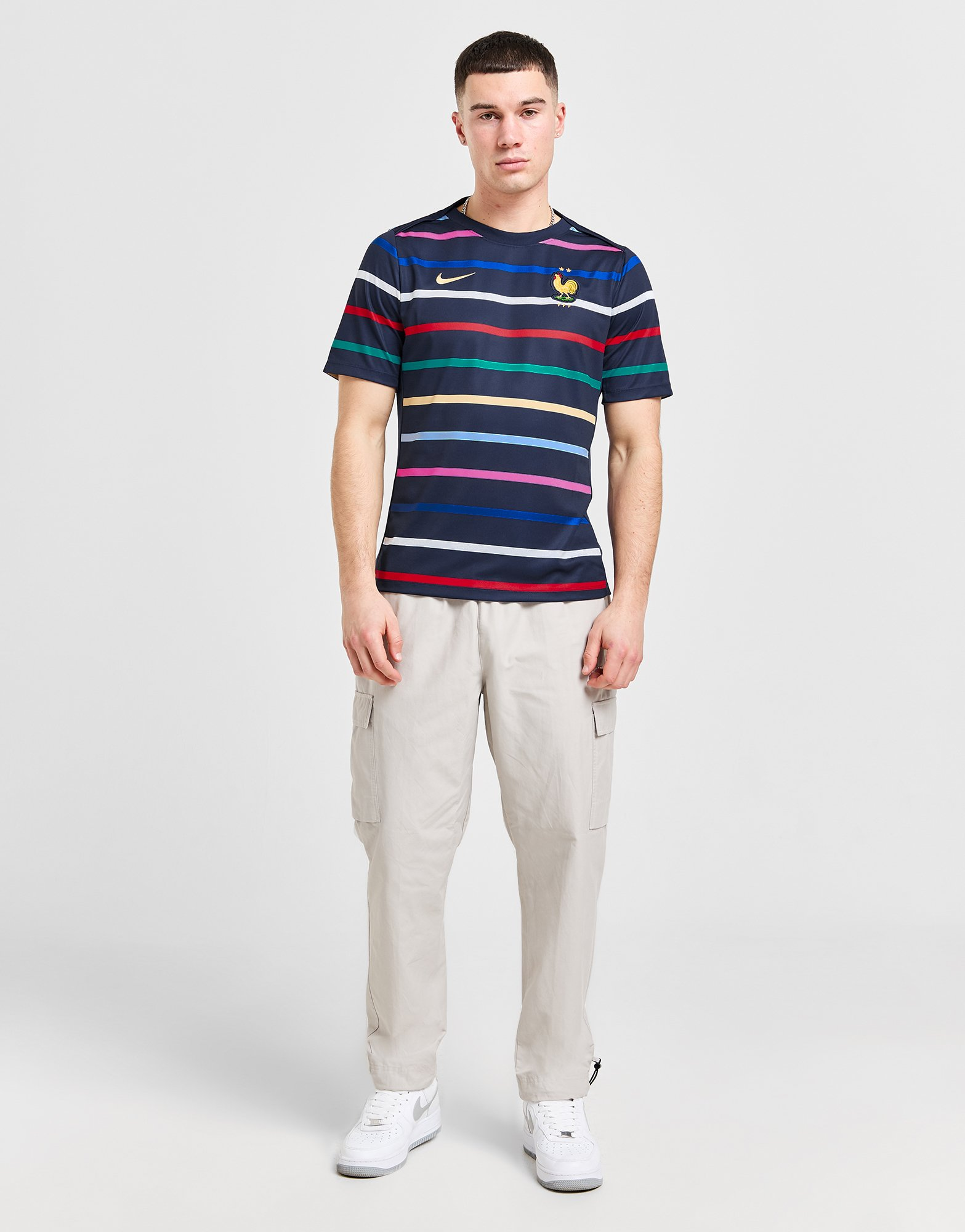 Nike Maillot d'Avant-Match France Homme