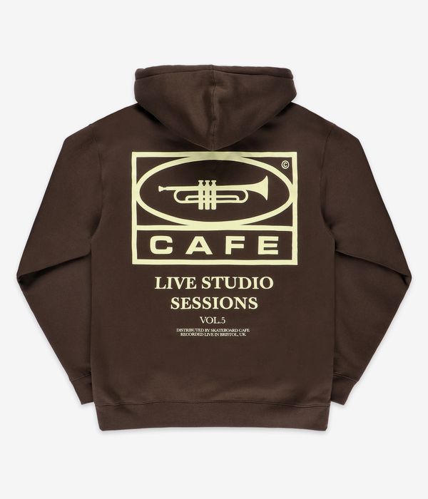 Skateboard Cafe 45 Hoodie (coffee)