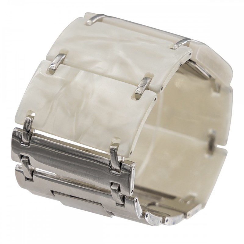 Montre Femme CHTIME bracelet Acier Blanc