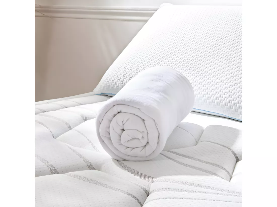 Protège matelas en Coton Gratté - 180x200 cm