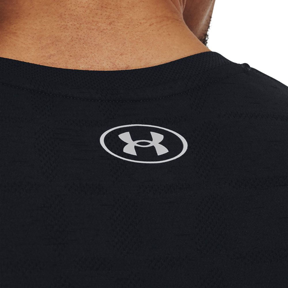 Under Armour SEAMLESS RIPPLE - Maillot Homme noir