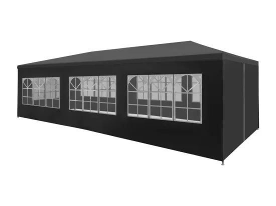 Tente de réception 3x9 m Anthracite