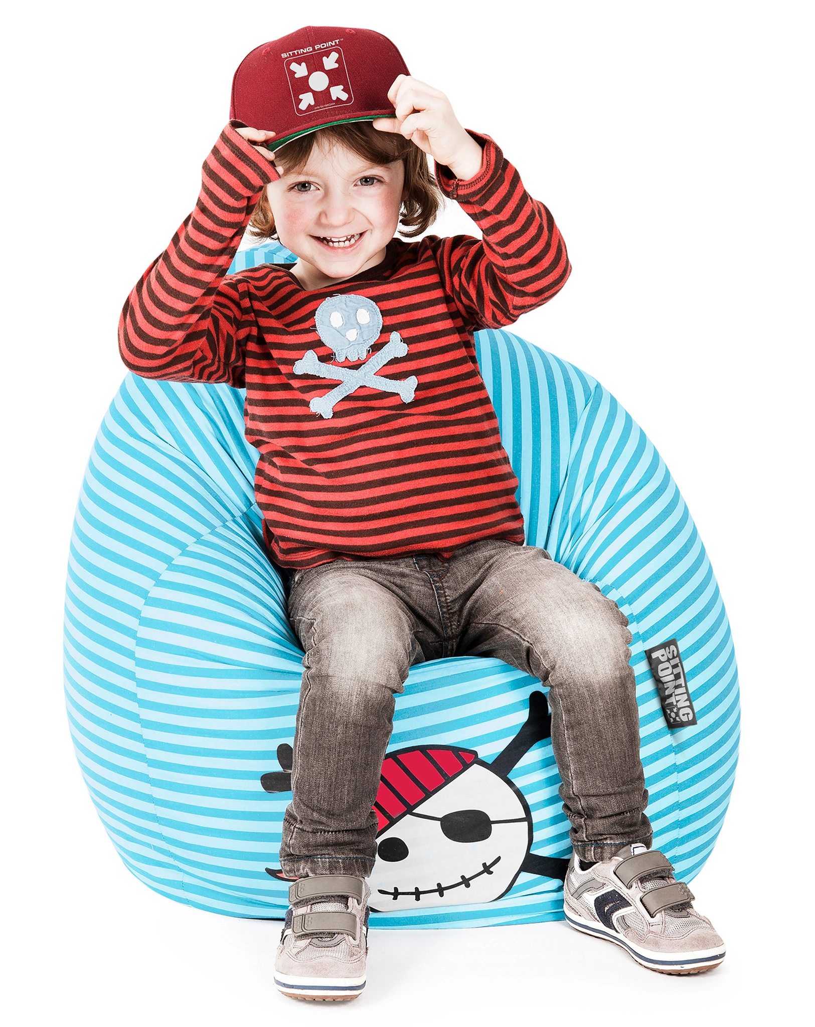 Sitzsack BeanBag PIRAT L (Farbe: blau)