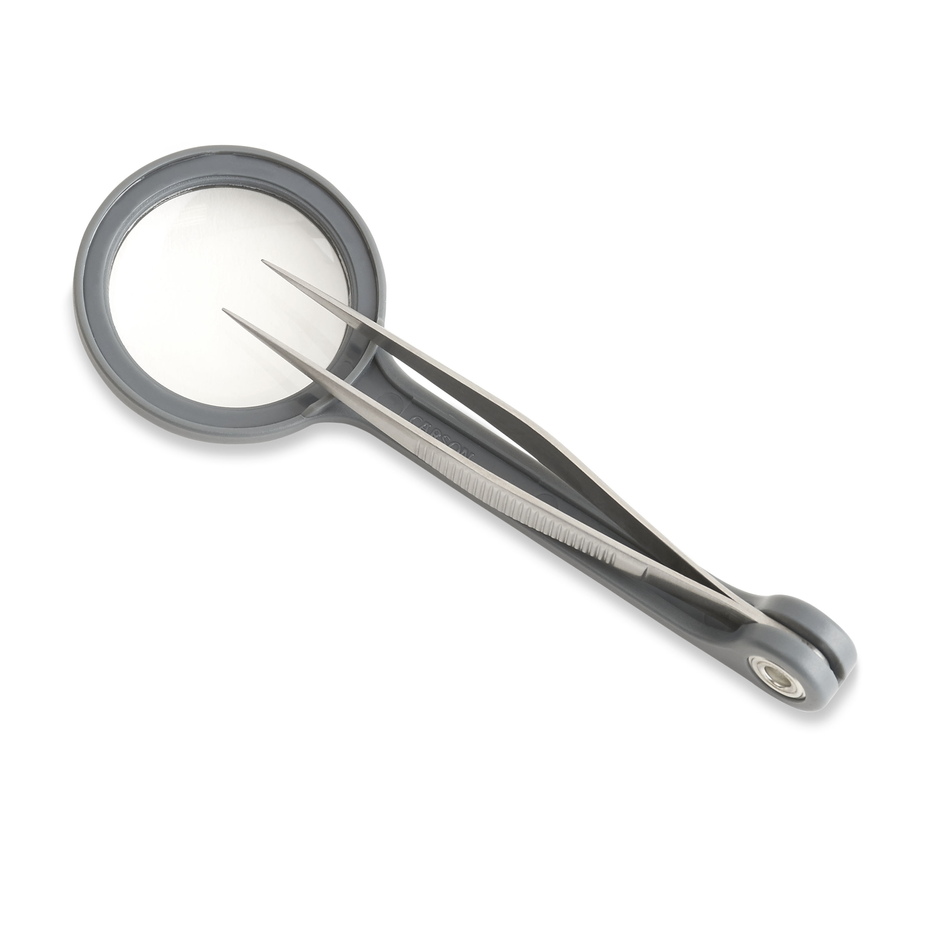 MagniGrip Pinzette mit Lupe 4.5x
