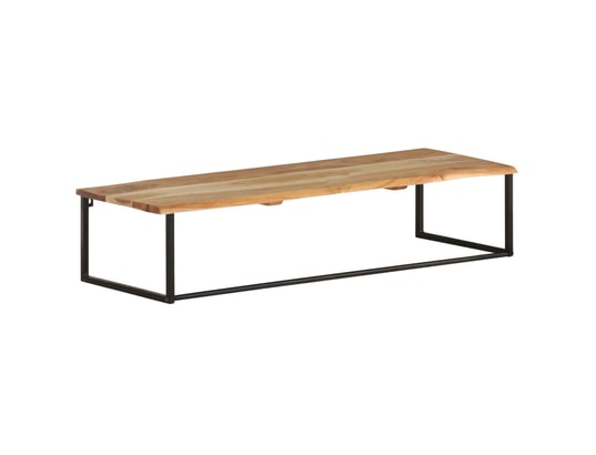 VIDAXL - Porte manteau Patère à bord naturel 100x35x22 cm bois d'acacia massif
