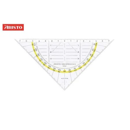 Aristo Geo-Dreieck®, Plexiglas®, 160 mm, glasklar