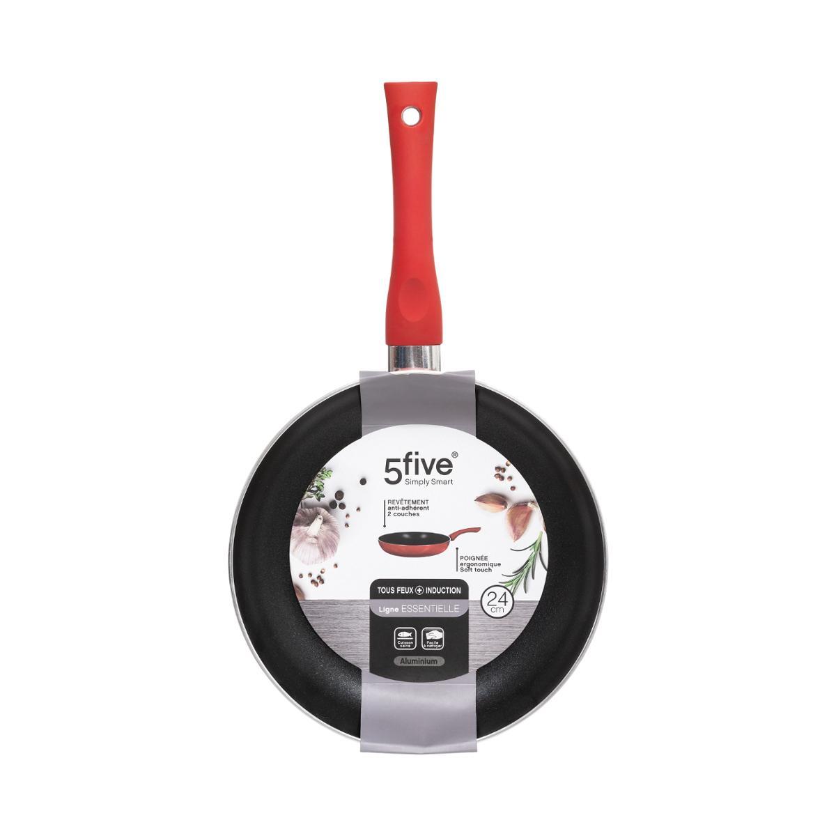 POELE 24CM ALUMINIUM INDUCTION ESSENTIELLE