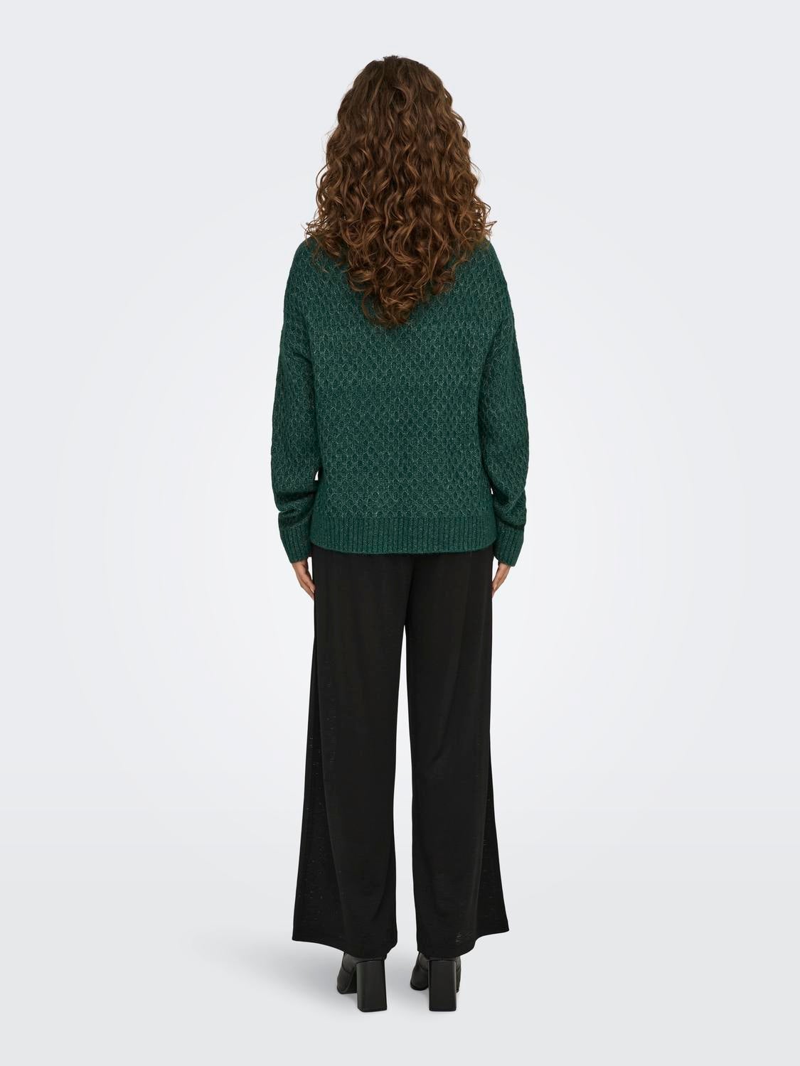 JDYBIGUM Strickpullover Rain Forest