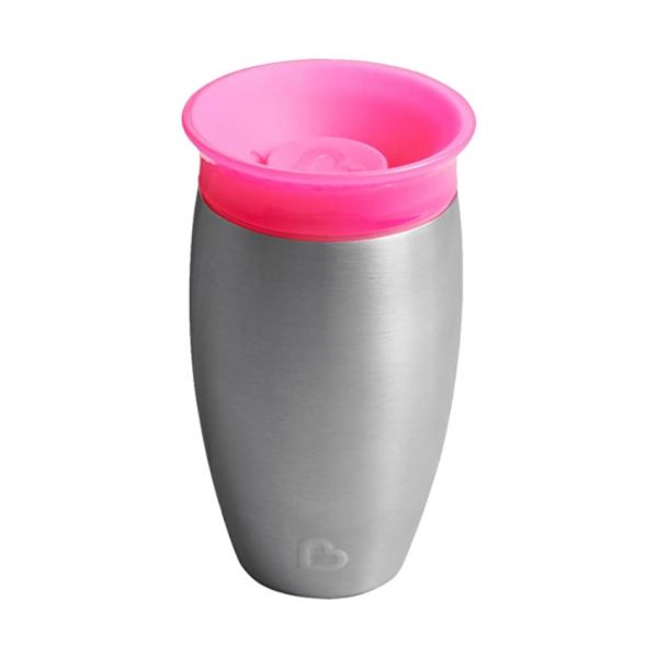 Munchkin Stainless Steel Miracle 360° Sippy Cup Bluek