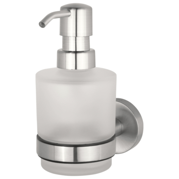 Haceka zeepdispenser Kosmos glas geborsteld
