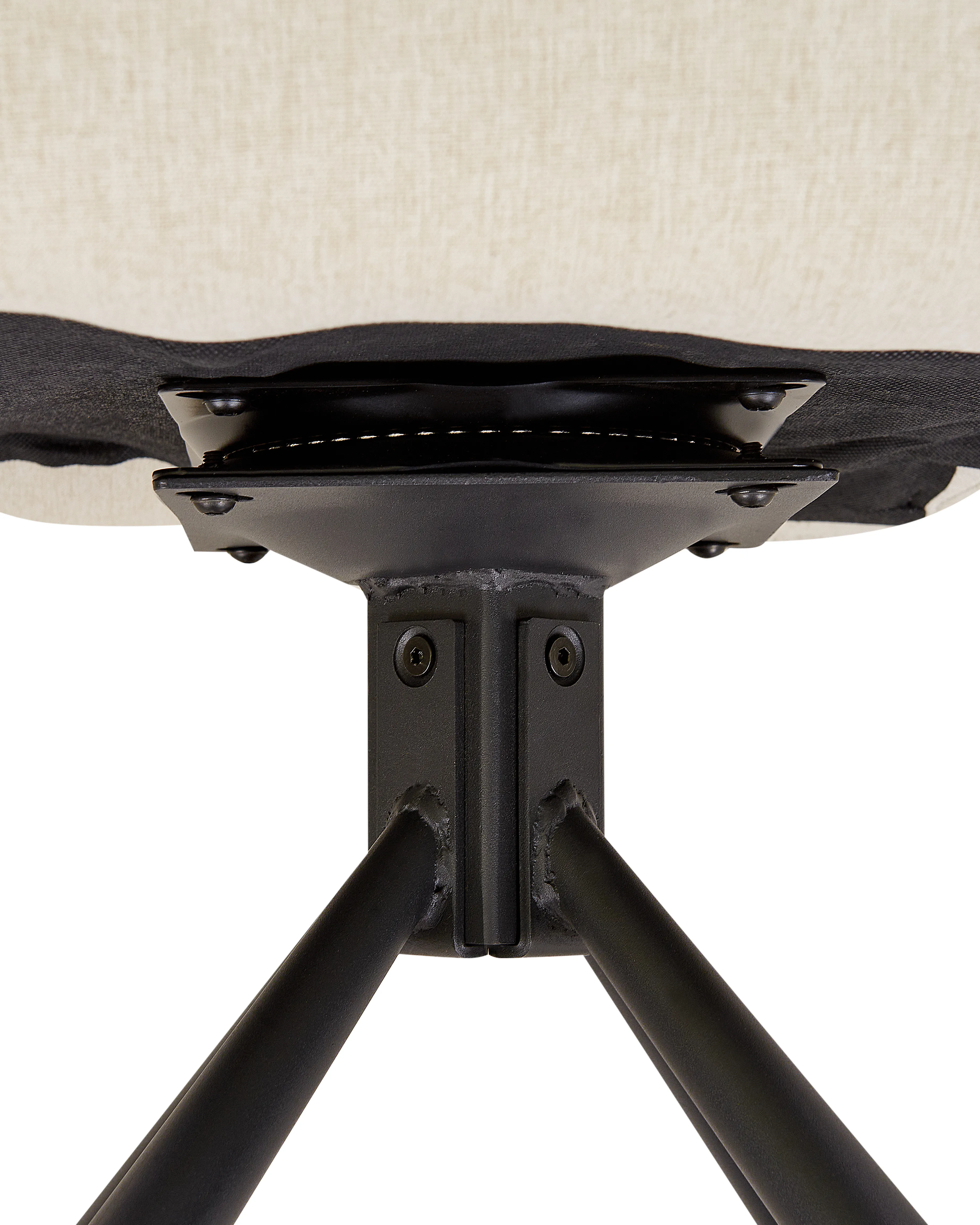 Set van 2 eetkamerstoelen draaibaar SARDOAL Beige