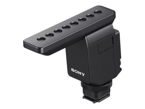 Sony ECM-B1M - Mikrofon - for Cinema Line ILME-FX3; Handycam FDR-AX43, FDR-AX45, FDR-AX60; a7C; a7R IV; a7s III; a9 II