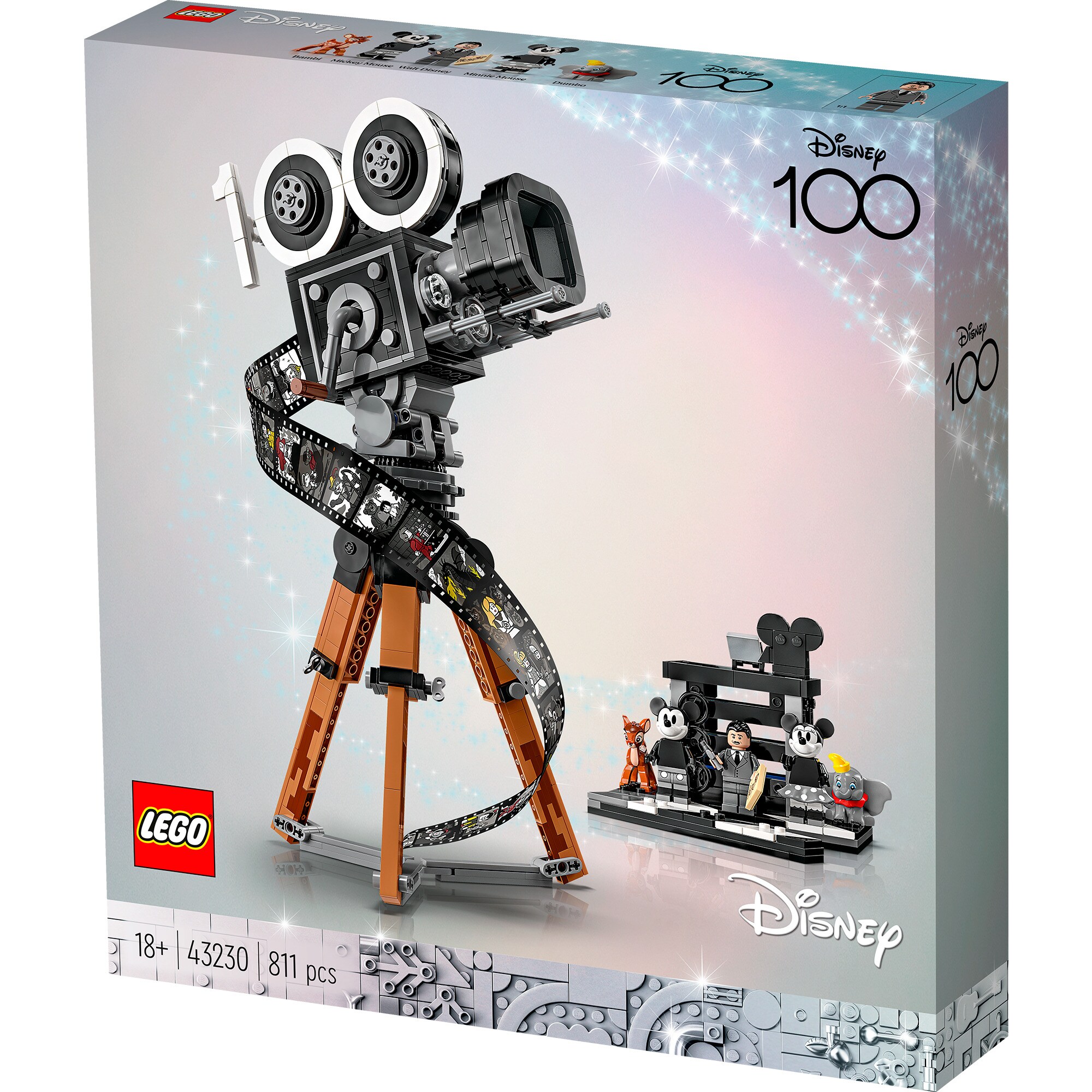 LEGO Konstruktionsspielzeug Disney Classic Kamera - Hommage an Walt Disney