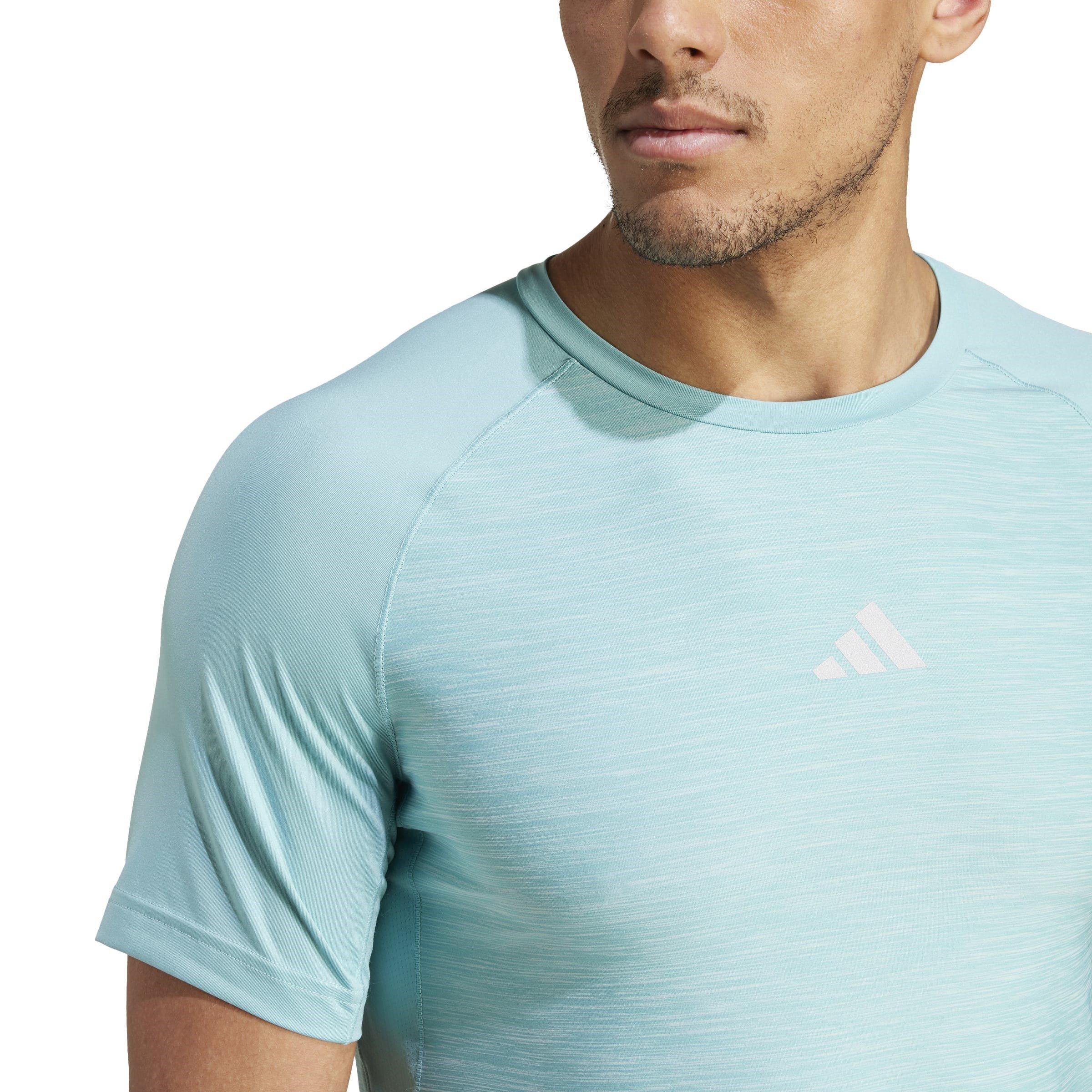 adidas Gym Training 3 Stripes T Shirt