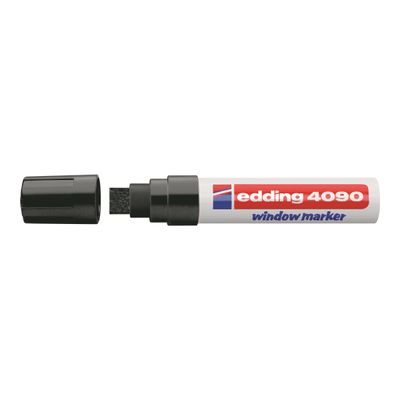 Edding 4090 - Marqueur craie liquide - 4-15 mm - noir