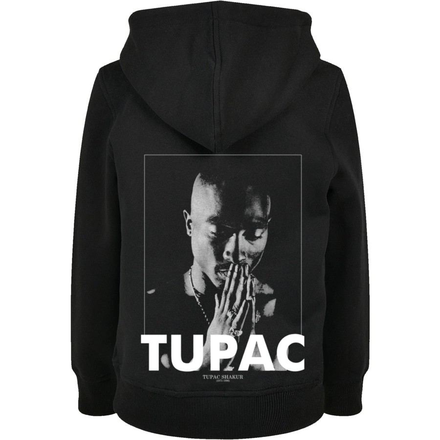 F4NT4STIC Basic Kids Hoodie Tupac Shakur Praying schwarz