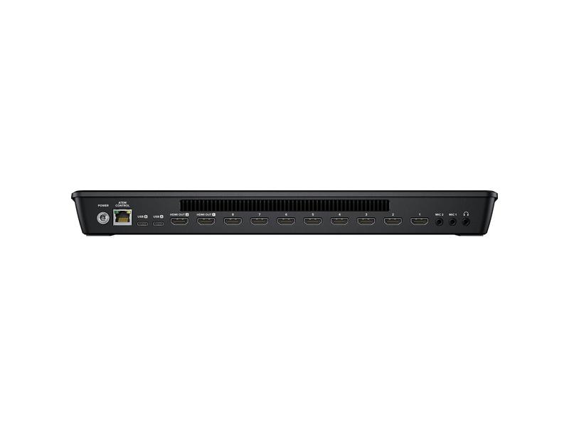 Blackmagic Design Bildmischer ATEM Mini Extreme Bildmischer zum Erstellen von bezahlbaren Multicam-Liveproduktionen mit erweiterten Broadcast-Funktionen