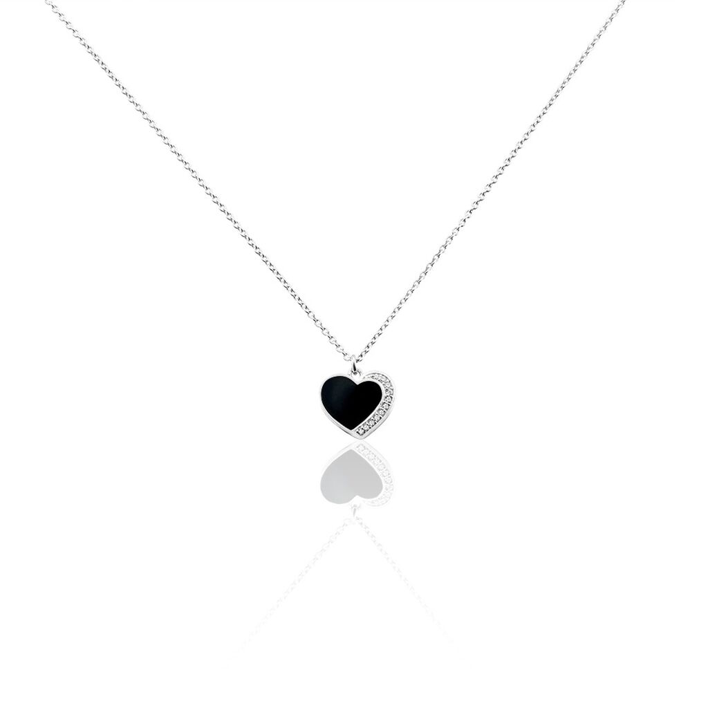 Collier Argent Leonilo Oxydes De Zirconium