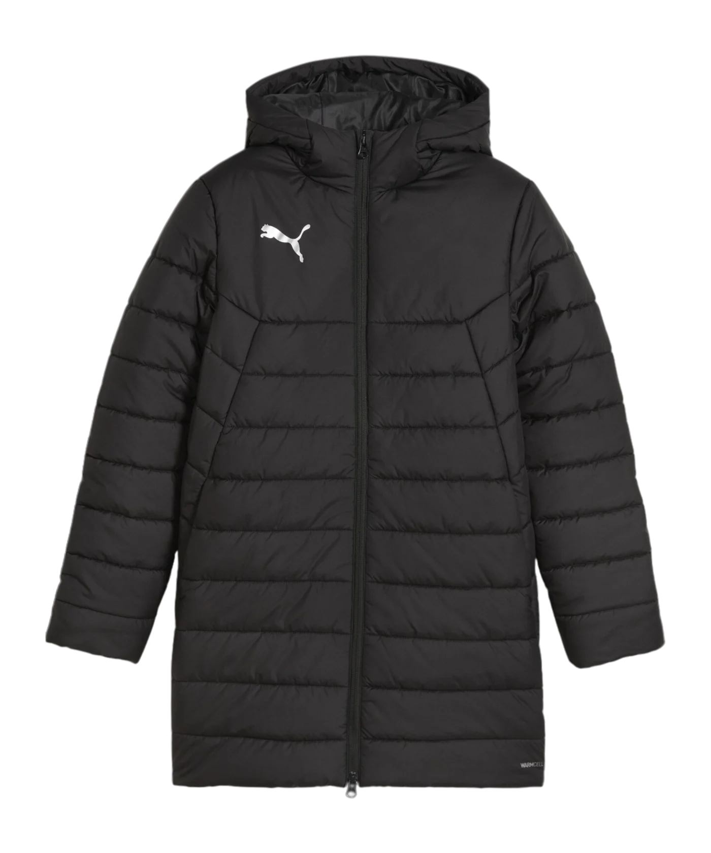 PUMA teamFINAL Bench Jacke Kids Schwarz F03