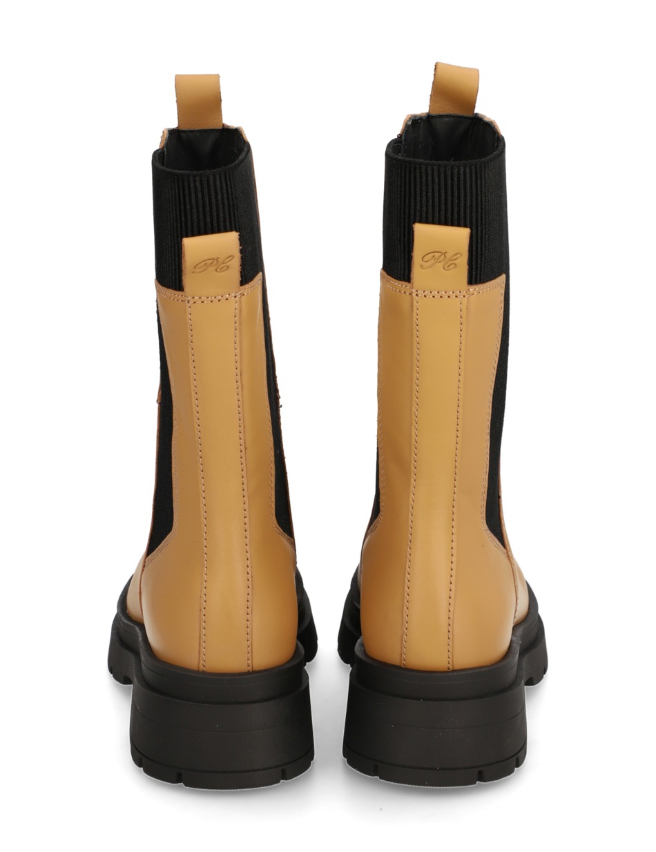 Glattleder Chelsea Boot