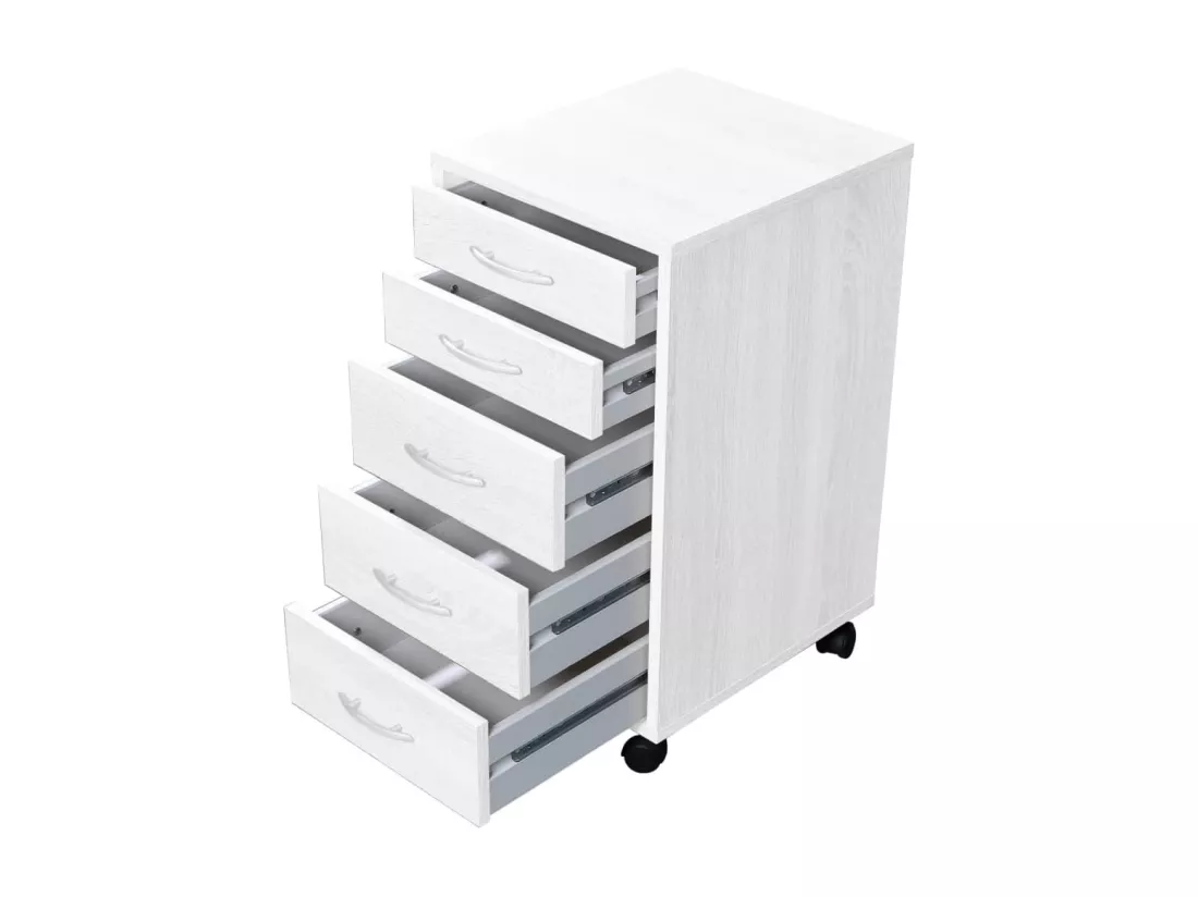 Caisson de Bureau 5 Tiroirs 