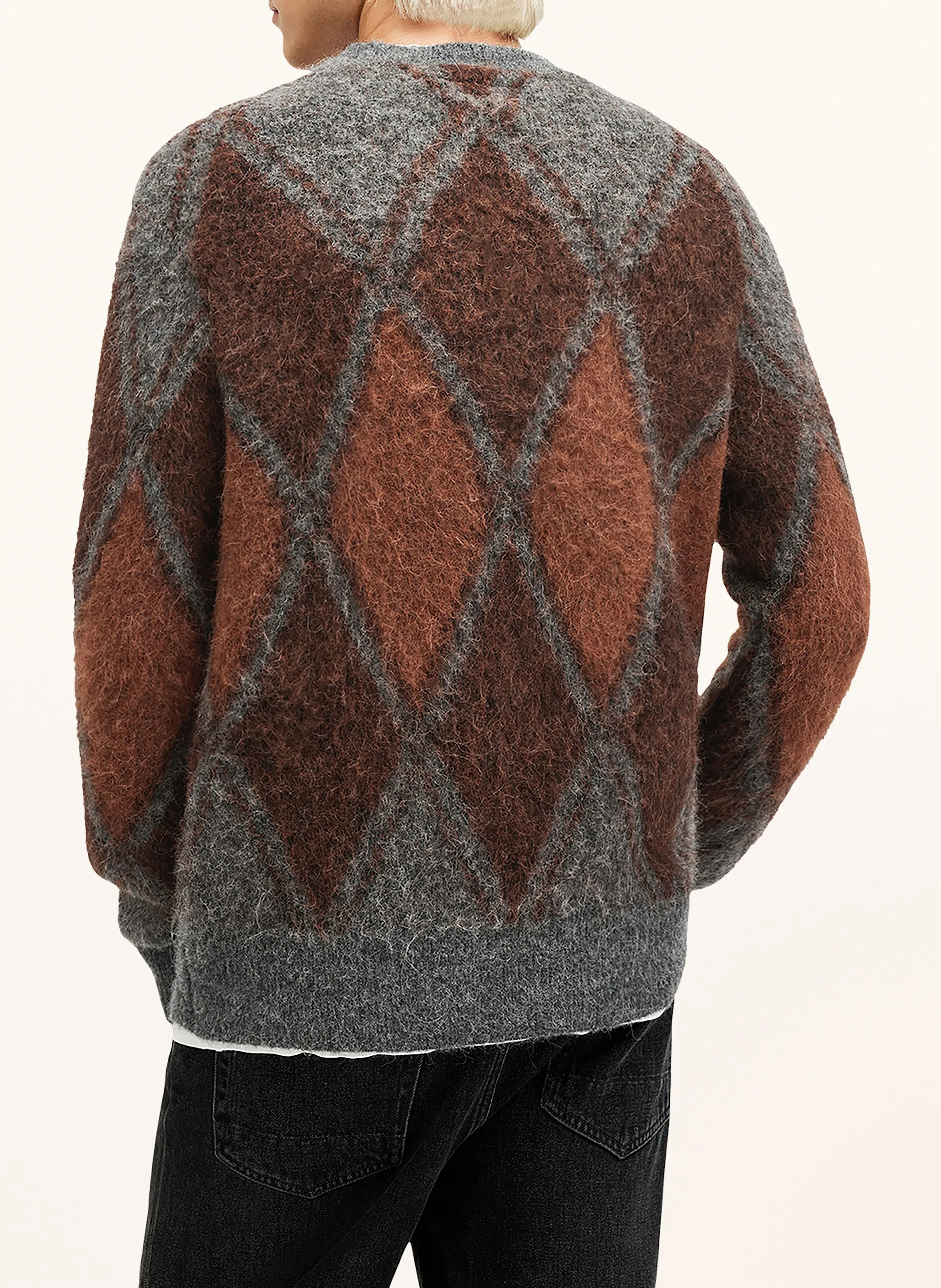ALLSAINTS Pullover mit Alpaka