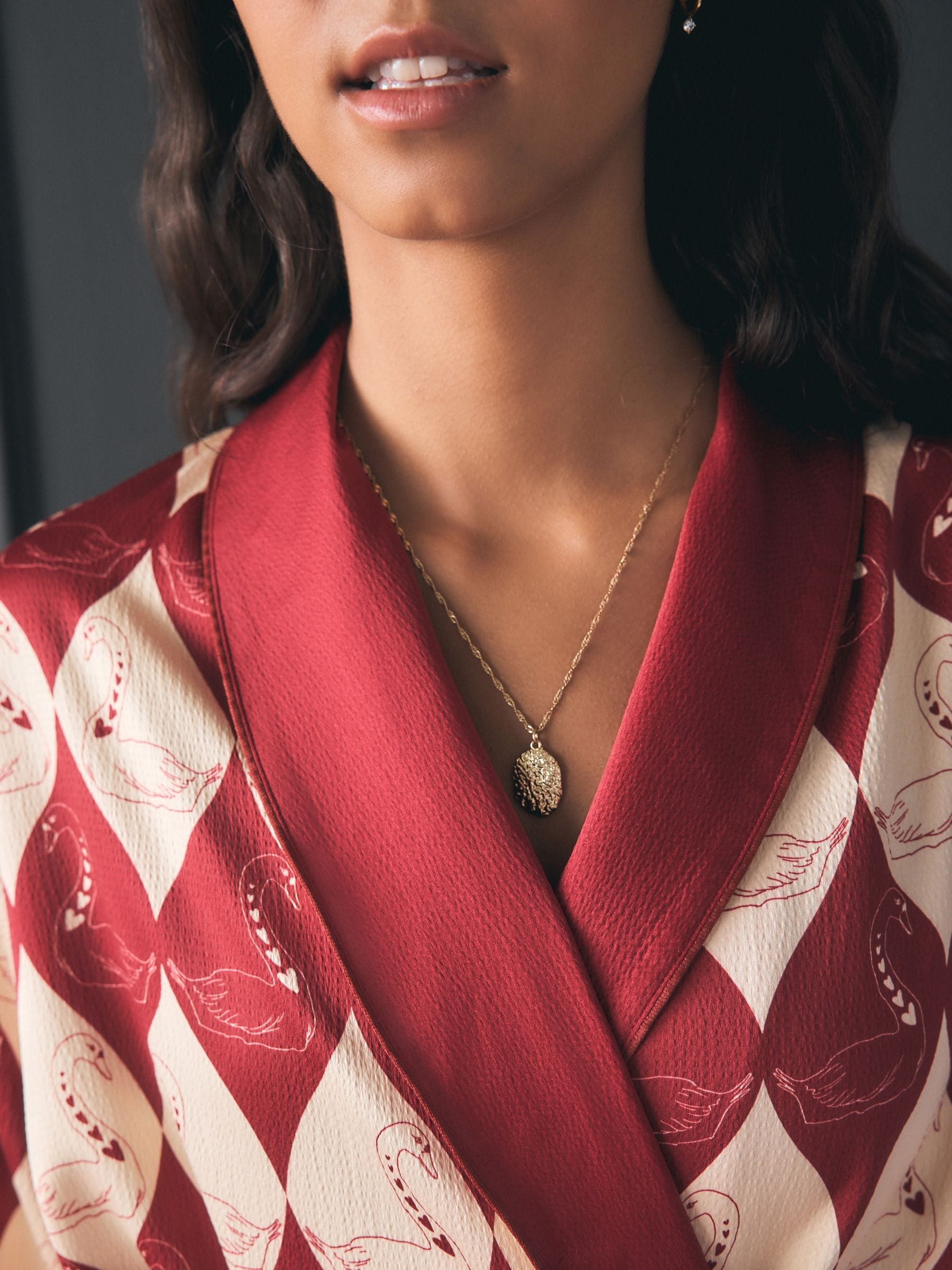 Rockett St George Textured Satin Robe