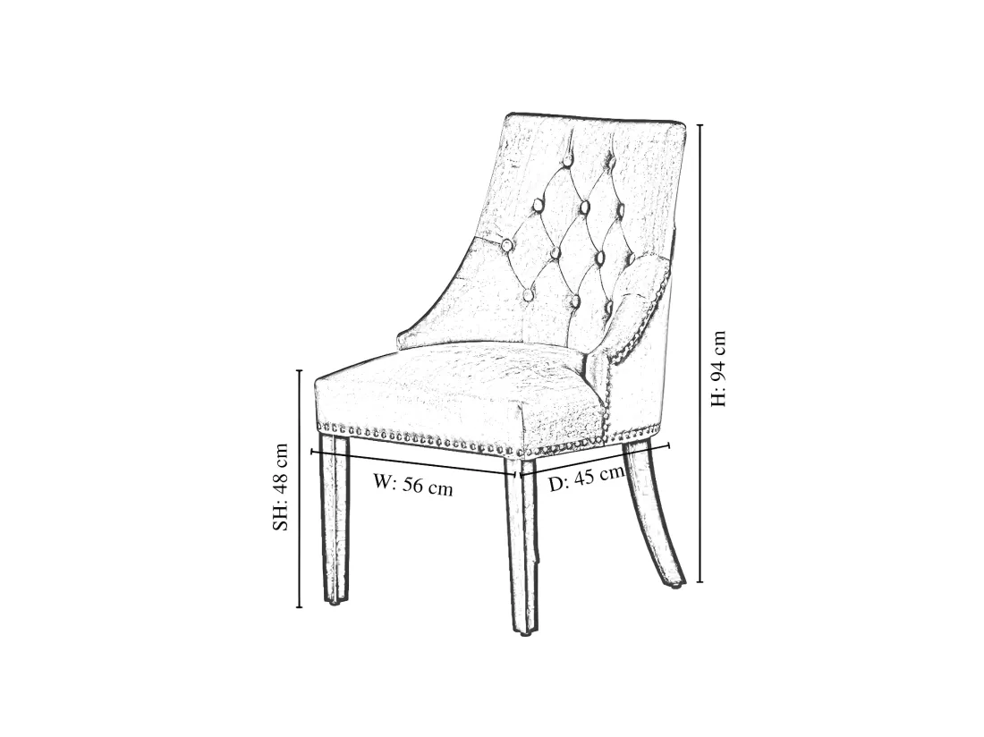 Lot de 6 chaises de salle à manger Windsor - Revêtement en velours et pieds robustes en bois massif - Parfaites pour votre salle à manger et votre salon - Noir