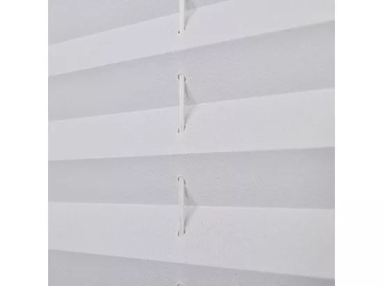 Store plissé 90x200 cm Blanc