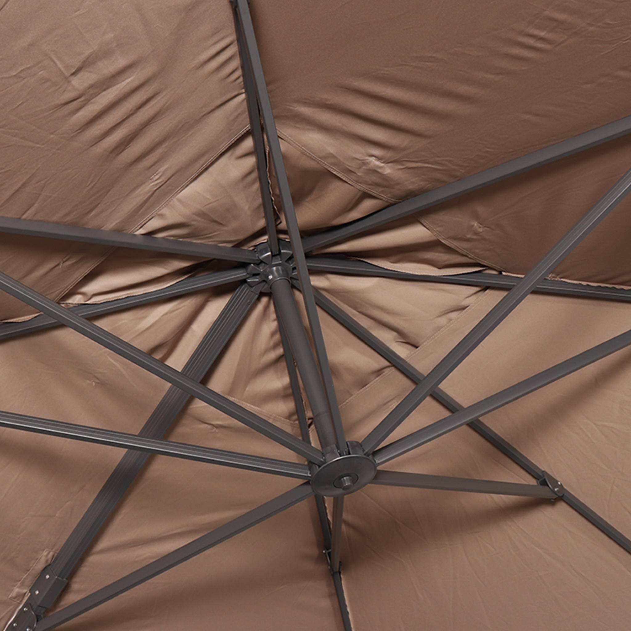 sweeek - Rechthoekige parasol 3x4m