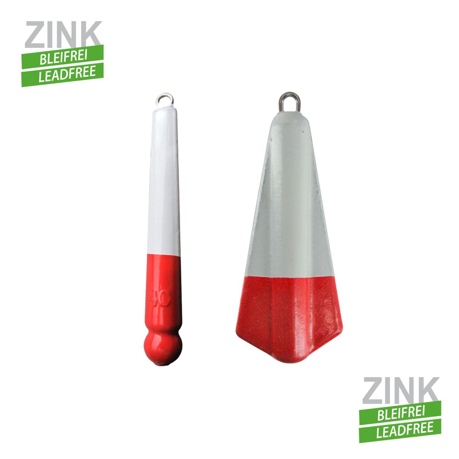 Angelset Hering Gr.L 8 Teile 1x Setzkescher 5x Vorfach 2x Blei