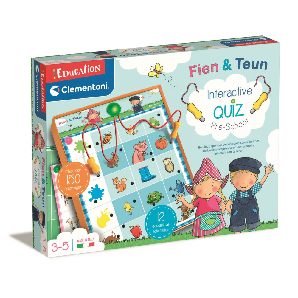 Fien & Teun Puzzelspel Pins
