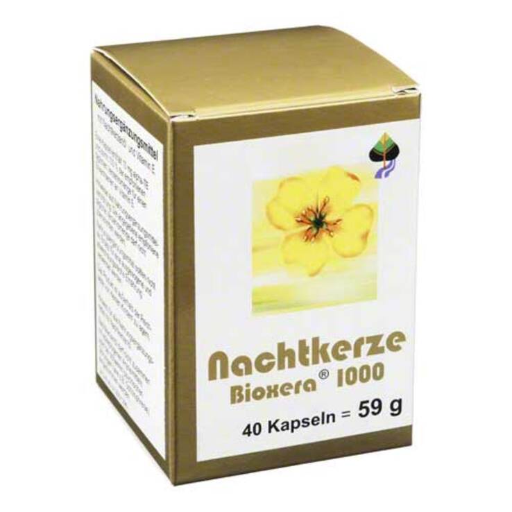 Nachtkerze Bioxera 1000 Kapseln, 40 St