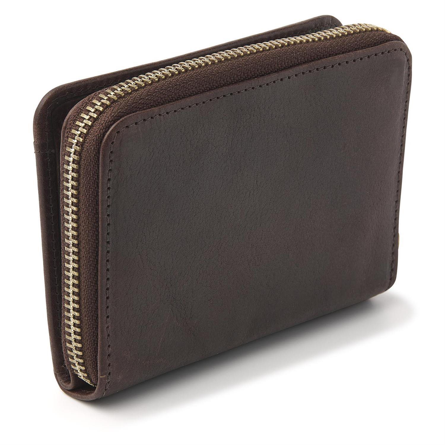 dR Amsterdam Milan Ladies Wallet brown