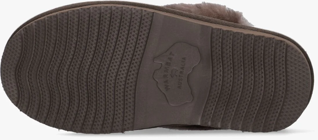 WARMBAT grijze warmbat pantoffels flurry kids
