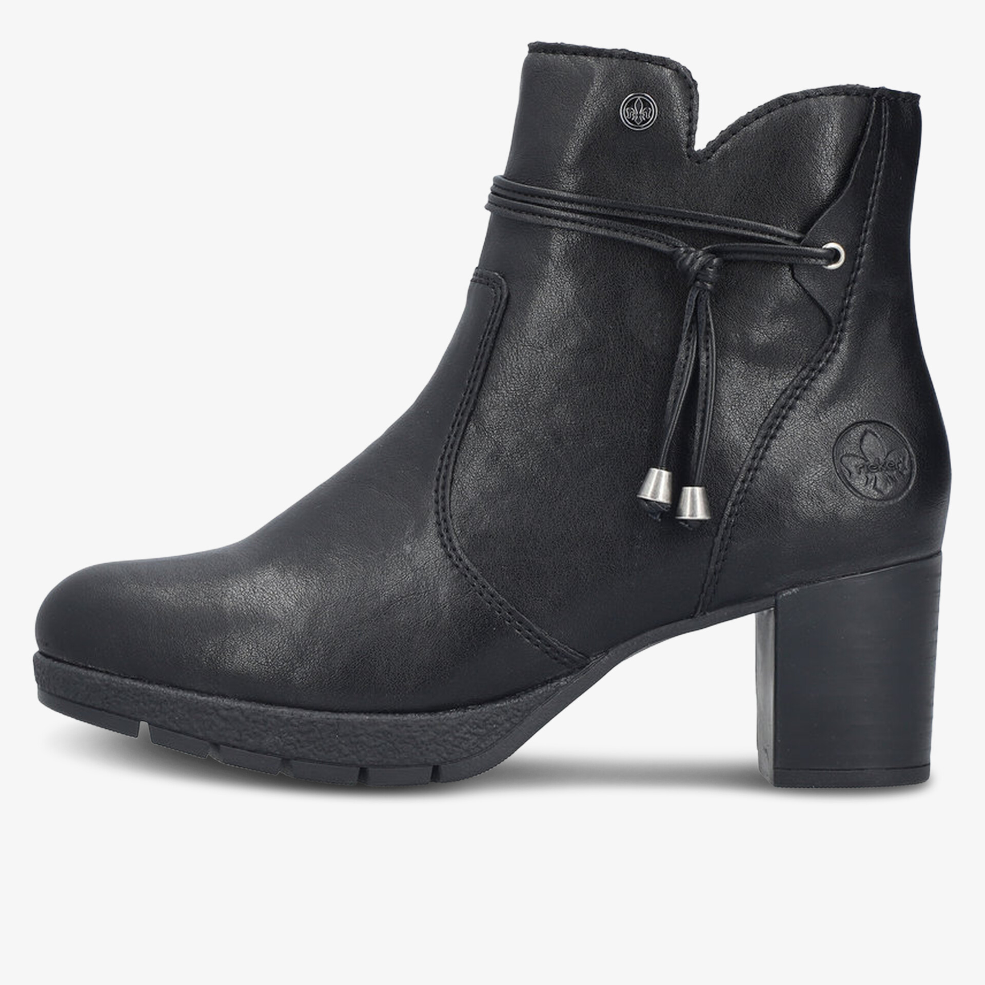 rieker Damen Klassische Stiefeletten schwarz