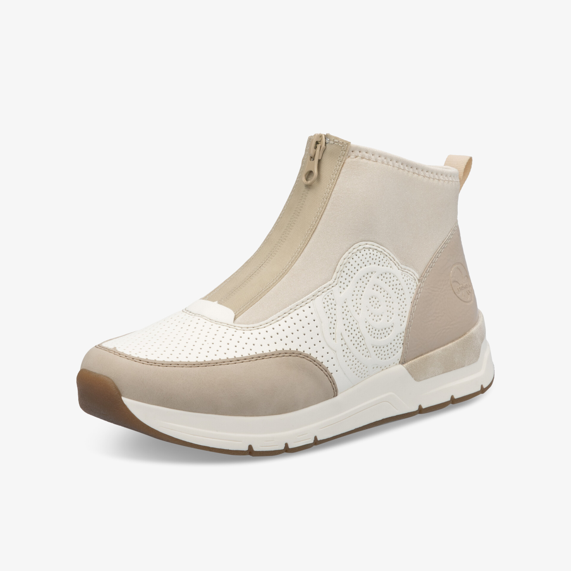 rieker Damen Halbschuhe beige